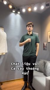 Áo polo nam nữ P016 - 98WEAR - áo phông trơn basic dễ phối đồ