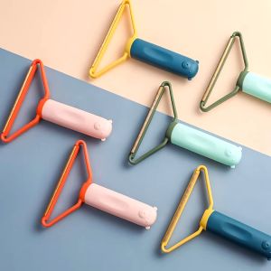 Pembersih Bulu Kucing Alat Pengangkat Kotoran Debu Serat Bulu Kain Pakaian Baju Karpet 2in 1 Multifungsi