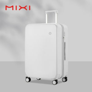Mixi Polycarbonate Luggage14 20 Inch Cabin Size Carry On Luggage 24 26 Inch Hardside Travel Suitcase with Mute Bearing Spinner Wheels TSA Lock KM9236