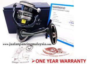 Shimano 2022 New Miravel CI4+Body Spinning Reel with 1 Year Local Warranty