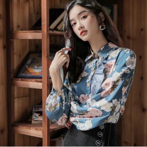 TM 4727 Kemeja Blue vintage import