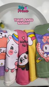 Kaos Prilly uk 1-4 Tahun/ Atasan Anak Perempuan Lengan Pendek Shirt Cewe Model Korea Tangan Kupu-Kupu Bisa Pilih Motif Bahan Katun Premium Alinkidos