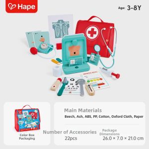 Hape | Educational Pretend Play Doctor Set