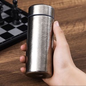 Cốc Cách Nhiệt Titanium Có Bộ Lọc Trà