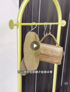 MÓC TREO CHỮ S CÓ CHỐT KHÓA COMBO 3 CÁI – MÓC KIM LOẠI 3MM – TREO ĐỒ TỦ QUẦN ÁO TINH GỌN ĐA NĂNG