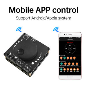 diymore | HIFI 20W*2 AP50L AP15H Stereo Bluetooth-compatible Digital Amplifier Boar Input 12V/24V Home Theater XY-AP15H
