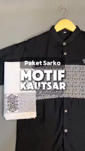 Baju Koko Model Kautsar Sarimbit Ayah dan Anak Lengan Pendek Kualitas Premium