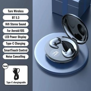 Kebidumei | KEBIDUMEI Invisible Sleep Headphones Bluetooth 5.3 Mini Earbuds for Side Sleepers TWS Wireless Waterproof HiFi Stereo Earphones