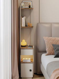 YANGYING | Luxurious Bookshelf Nightstand Fingerprint Lock