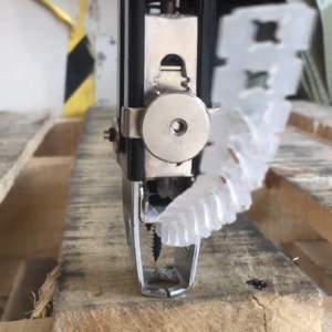 Rechargeable Cordless Chain Screw & Nail Gun - Self-Tapping Electric Woodworking Tool w/ Drill Adapter