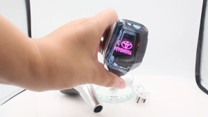 【24 Hour Shipping🚗✔️】LED Light Car Gear Shift Knob Handle Colorful Crystal Gear StickShifter Handle For Toyota Ford. Honda