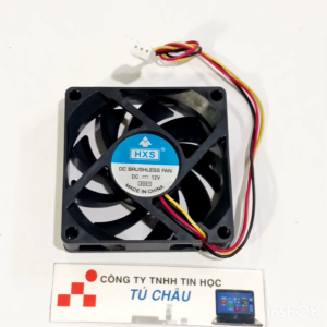 Quạt 7Cm Dày 1.5Cm / Điện áp DC 12V Loại 3 dây đầu cắm 3 Pin (NEW)
