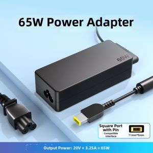 Lenovo | Square Pin Laptop Charger 65W