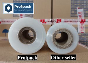 PROFPACK Baby roll 100mm Stretch Film * Lesser Core replace with Extra Film
