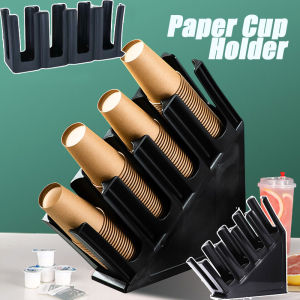 Portable Disposable Paper Cup Lid Holder Dispenser Coffee Drink Cafe Cup Buffet Stand Rack Storage Restaurant Bar Tool