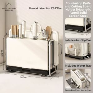 MODERN SWEETHOME | Kitchen Knife Rack Organizer