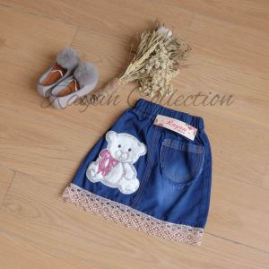 ROK JEAN RENDA  BONEKA ANAK PEREMPUAN USIA 1 SAMPAI 6 THN
