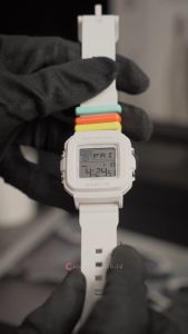 Jam Tangan Wanita Casio Baby-G + Plus BGD-10L-7D White Dial White Resin Band