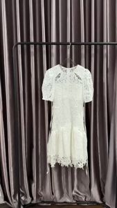 SV 6491 - Levur Dress | Silvervogue | Gaun Brukat Lace Midi Pakaian Wanita