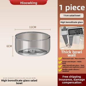 Heqing | Multi-purpose Transparent Glass Bowl