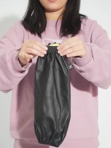 Waterproof Oversleeves Arm Sleeves Covers with Elastic Cuffs Gardening Sleeves Waterproof Ideal for Car Washing and Cooking