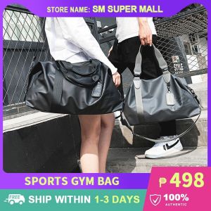 【Large Capacity】Sports Gym Bags Single Shoulder Short Distance Travel Bag Dry and Wet Separation Yoga Bag
