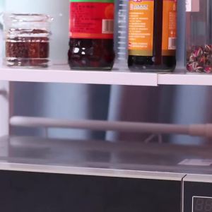 Adjustable Multi Appliance Kitchen Storage Rack