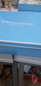 WEDGWOOD Bộ chén dĩa ngọc bích xanh ngọc  và phượng hoàng 5 món - Jasper Conran - Chinoiserie Green by Wedgwood