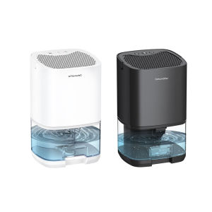 【New Arrival】 1000ml Hygroscopic Machine Mute Moisture Absorbent Dehumidifier Signal Light Automatic Shutdown Portable Atmosphere Lamp for Household