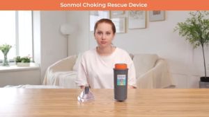 Sonmol Upgraded Automatic Anti Choking Device for Adults Kids Portable First Aid Home Airway Rescue Assist Emergency Kit