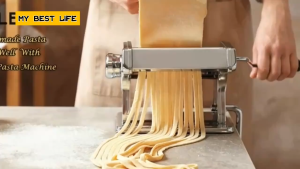 Stainless steel hand-cranked dough press machine for home use two-blade noodle maker rolling pin.