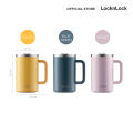LocknLock แก้วน้ำเก็บอุณหภูมิ Flat Table Mug ความจุ 730 ml. รุ่น LHC4320. 