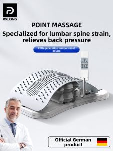 REXUELONG | Lumbar Support Spinal Traction Back Rest