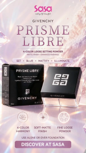 GIVENCHY Prisme Libre Mat-Finish & Enhanced Radiance Loose Powder #1 Mousseline Pastel (3g x 4)