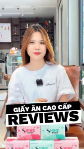 Thùng 18 Gói Giấy Ăn Bịch To Cao Cấp Shine 4 Lớp Mềm Mịn Tiện Lợi Khăn Giấy Để Phòng Khách giấy vệ sinh  giấy rút