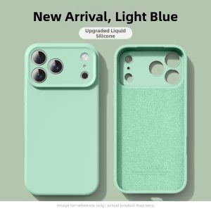 Orange Liquid Magnetic Silicone Full Protection iPhone Case Soft