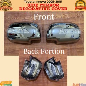 SIDE MIRROR COVER DECORATIVE CHROME COVER TOYOTA INNOVA 2005 2006 2007 2008 2009 2010 2011 2012 2013 2014 2015