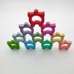 JIYU [JB-035] Silicone 10-piece Stacking Toy / Mainan Puzzle Susun Silikon 10-piece BPA FREE