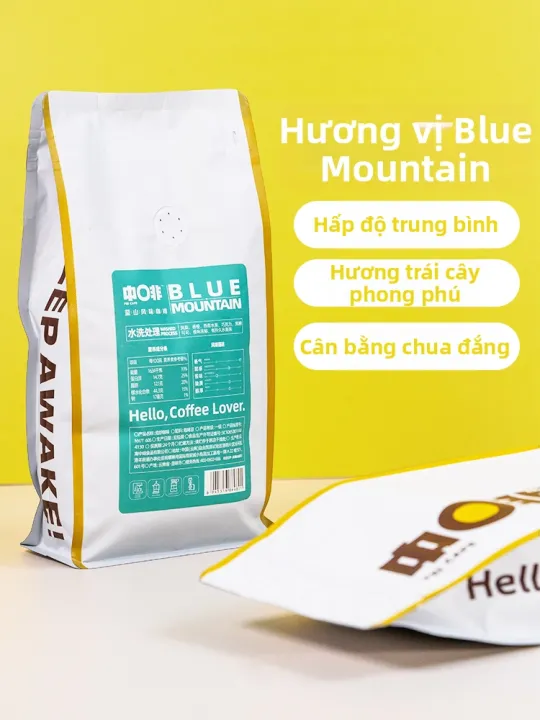 Hạt Cà Phê Arabica Hương Vị Blue Mountain Rang Vừa