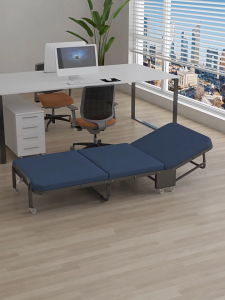 Rollaway bed Premium Japanese Foldable Single Bed office lunch break device portable easy storage breathable 3-Fold Bed