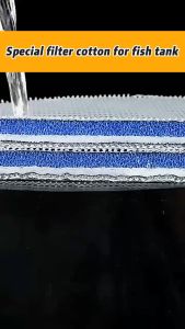 Aquarium 8d Filter Cotton Sponge Fish Tank Filter Media Foam Biochemical Cotton Can Be Reused