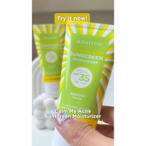 [Twin Pack] Azarine Calm My Acne Sunscreen Moisturiser SPF35 PA+++ [2x40ml]