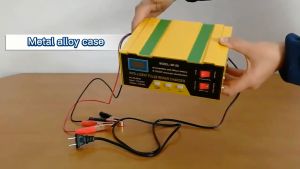 180W intelligent automatic 12V/24V car battery charger 3-150AH Level 5 intelligent repair lead-acid lithium battery