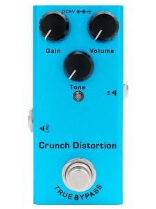 IRIN EF-03 Crunch Distortion Electric Guitar Effect Pedal True Bypass Pedal Distortion Effect Adjustment Knob Metal Case Parts