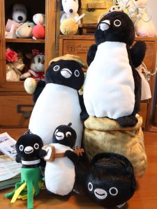 sui xin yu qie | Suica Penguin Conductor Plush Toy