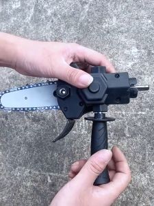 เลื่อยไฟฟ้า 4 นิ้ว สว่าน แปลงเลื่อย เลื่อยไฟฟ้า สำหรับกิ่งตัดแต่ง เลื่อยไฟฟ้า ถอดออก มือเดียว เลื่อยไฟฟ้า สำหรับงาน เชื่อว่า