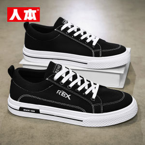 Mens Canvas Sneakers Breathable Low-Top Versatile Casual Shoes Comfortable All-Season Flat Heel round Toe Rubber Outsole