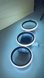 YHLAMP Acrylic Square and Round Ceiling Lights for Balcony Living Roomaisle Ceiling Lights Bedroom Study
