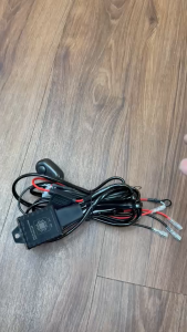 Universal SportLight Fog Lamp Relay Wiring Harness Kit Sport Light FogLamp Light Bar On Off Switch Fuse Box Relay 12V