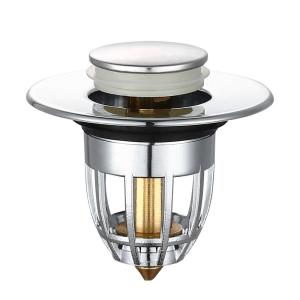 YEMO | Press-Operated Anti-Odor Sink Drain Plug